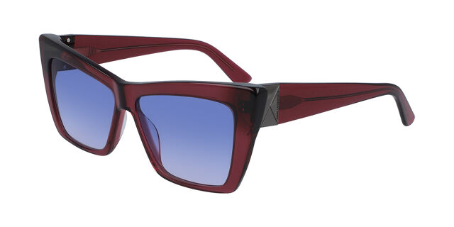 Karl Lagerfeld KL6011S 604 Cat Eye Transparent Burgundy  display picture 3