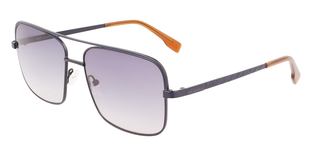 Karl Lagerfeld KL336S 401 58 Blåa Solglasögon Män