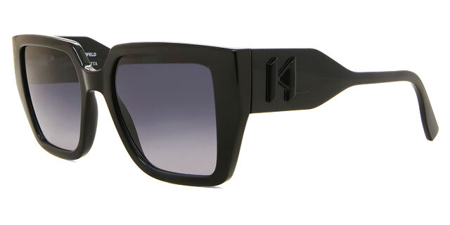KARL LAGERFELD Sunglasses KL6098S-001-52 New with tags NEW KARL LAGERFELD AMBER VALLETTA KL6098S 001 BLACK  main image 3