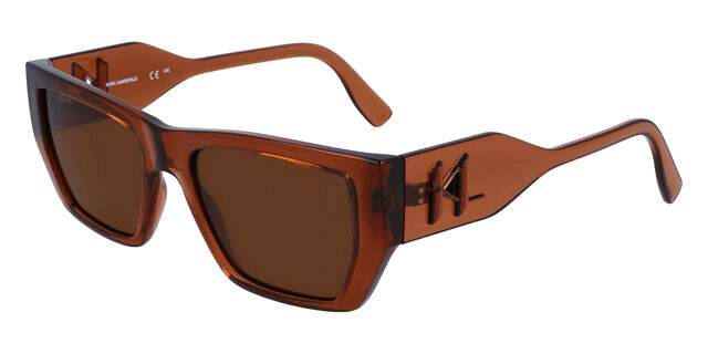 Karl Lagerfeld Brown Clear Sunglasses 883900109888_p1_v_bea08387-  main image 2