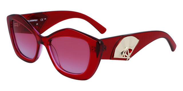 Karl Lagerfeld KL6127S 626 Cat Eye Transparent Red 