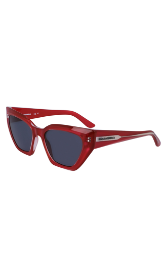 Karl Lagerfeld Red Sunglasses – 100% UV Protection & Free  display picture 3