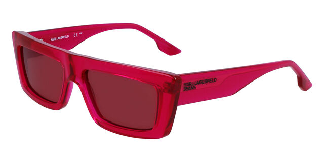 Karl Lagerfeld KLJ6147S 525 Cat Eye Transparent Fuchsia Pink  display picture 3