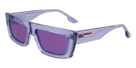 Karl Lagerfeld Purple Sunglasses – 100% UV Protection & Free  display picture 1