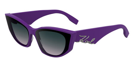 Karl Lagerfeld Purple Sunglasses New to big for my face Karl Lagerfeld Purple Sunglasses – 100% UV Protection & Free  main image 3