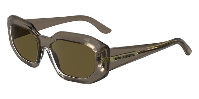 Karl Lagerfeld Brown Clear Sunglasses 883900109888_p1_v_bea08387-  main image 4