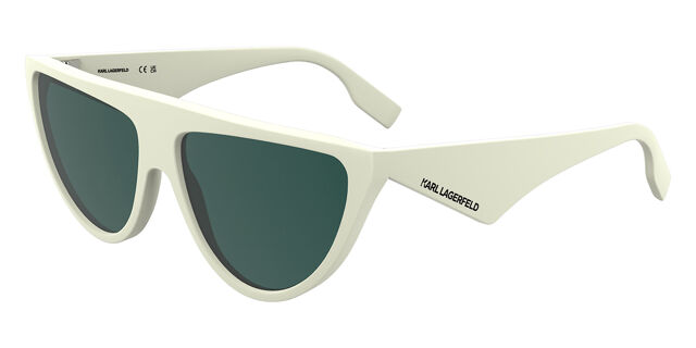 Karl Lagerfeld KL6185S 105 Cat Eye White Sunglasses  display picture 3