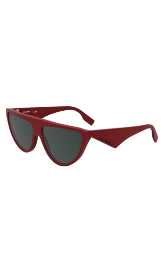 Karl Lagerfeld Red Sunglasses – 100% UV Protection & Free  display picture 1