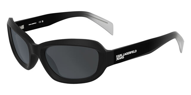 Karl Lagerfeld KLJ6200S 005 Rectangle Black/Clear Sunglasses  display picture 3