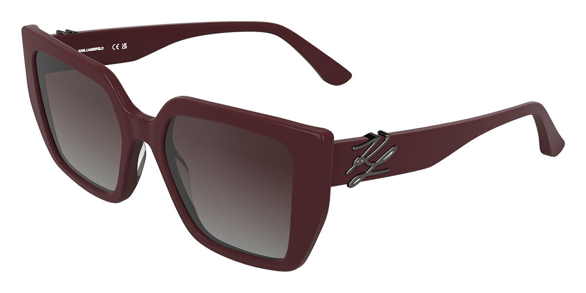 Karl Lagerfeld Damski Wine Red Kl6221s 602 53 Czerwone E Okulary Przeciwsloneczne