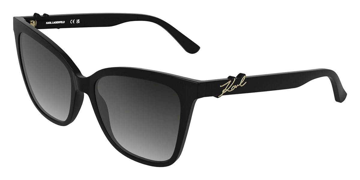 Karl Lagerfeld KL6223S 001 56 Svarta Solglas&ouml;gon Kvinna