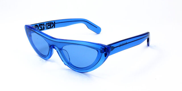 Kenzo KZ 40007I 84V Single Lens Transparent Blue Sunglasses  display picture 1