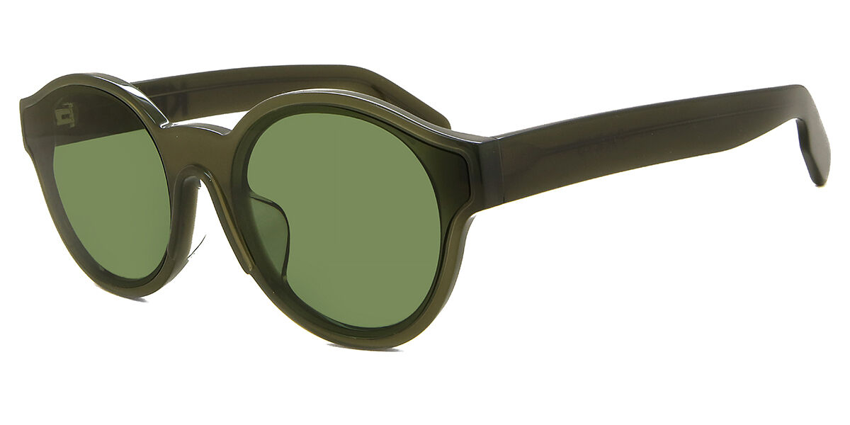 ヴィンテージ　KENZO KE2875 セルフレーム　クリア　サングラス KZ 40008F Asian Fit サングラス Transparent Green | SmartBuyGlasses JP