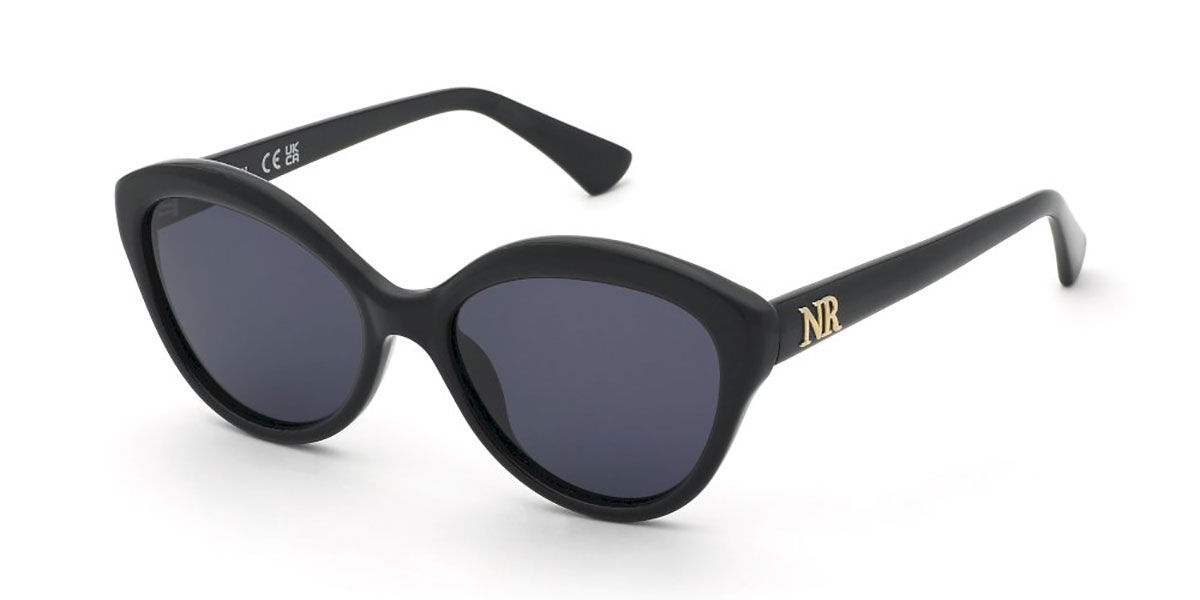 Nina Ricci SNR478 0700 55 Svarta Solglas&ouml;gon Kvinna