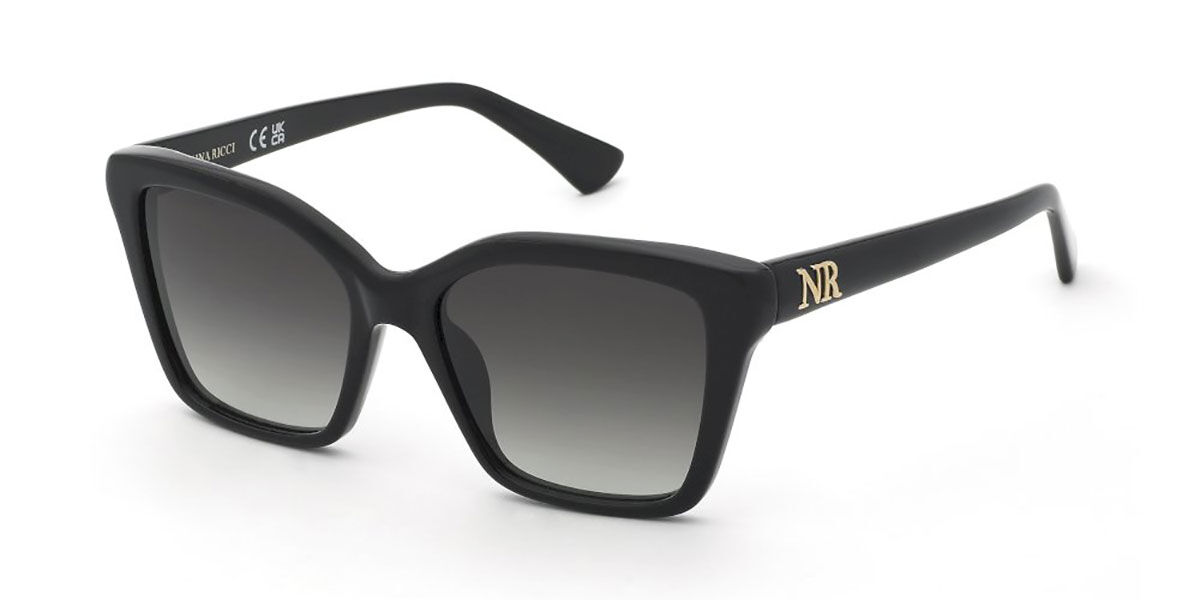 Nina Ricci SNR479 0700 54 Svarta Solglas&ouml;gon Kvinna