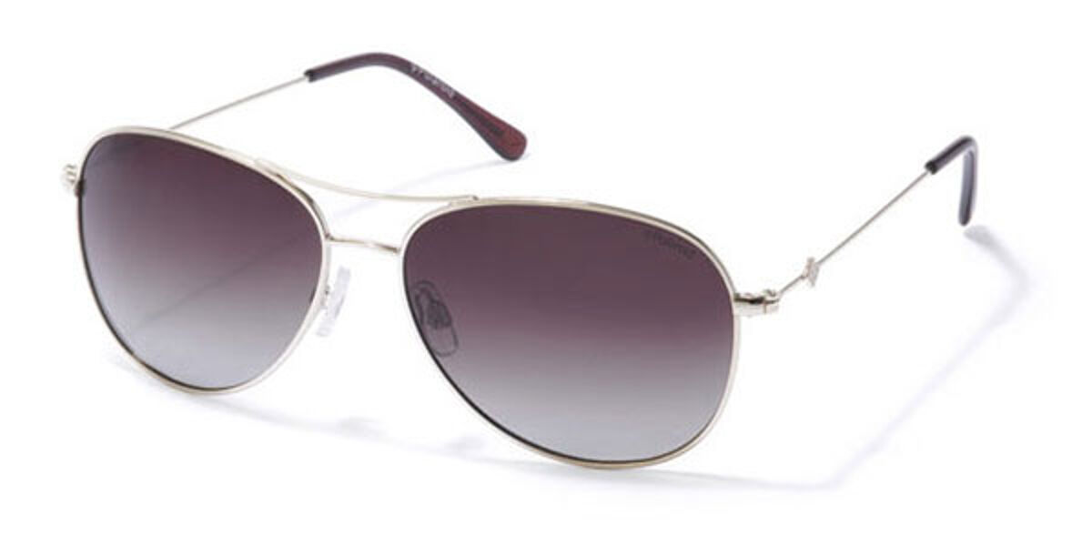 Polaroid P4327 Youth Polarized 00U/LA Sunglasses in Gold