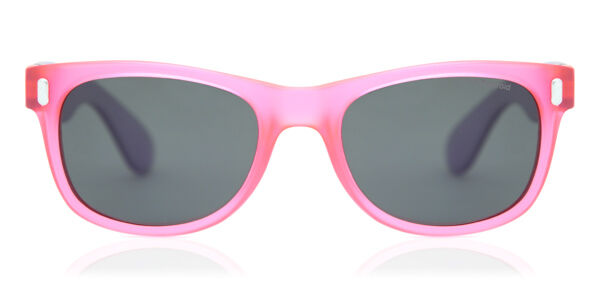 Photos - Sunglasses Polaroid P0115 Kids Polarized IUB/Y2 Kids'  Pink Size 4 