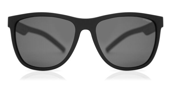 Photos - Sunglasses Polaroid PLD 6014/S Polarized YYV/Y2 Men's  Black Size 