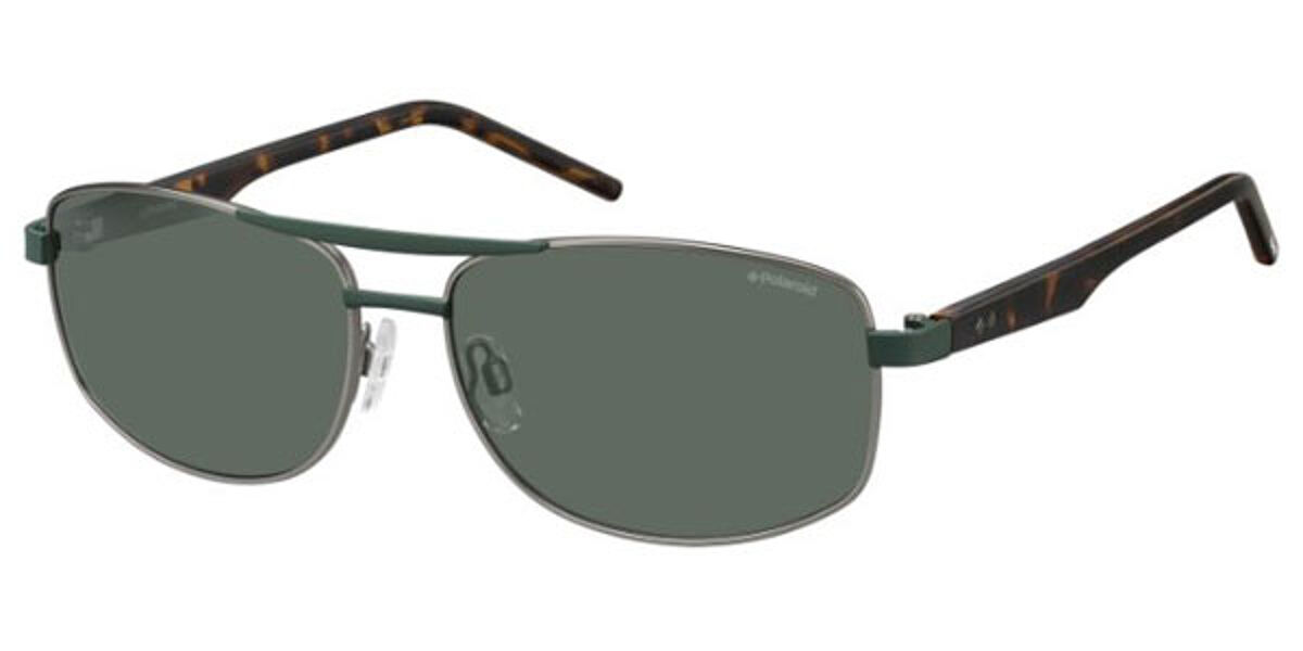 Polaroid PLD 2040/S Polarized VXT/RC Sunglasses in Green Silver ...