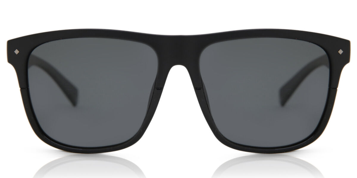 Photos - Sunglasses Polaroid PLD 6041/S Polarized 807/M9 Men's  Black Size 