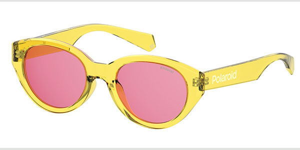 Photos - Sunglasses Polaroid PLD 6051/G/S Polarized 40G/0F Women's  Yellow 