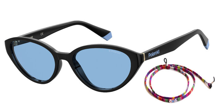 Polaroid PLD 4054/S Polarized 2O5/UC Cat Eye Black  display picture 1