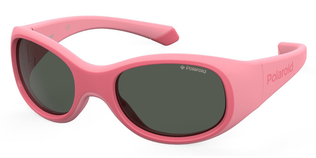 Photos - Sunglasses Polaroid PLD 8038/S Kids 35J/M9 Kids'  Pink Size 44 