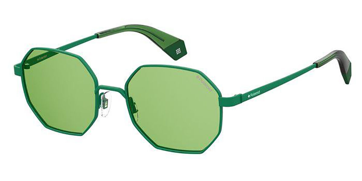 Photos - Sunglasses Polaroid PLD 6067/S 1ED/UC Men's  Green Size 53 