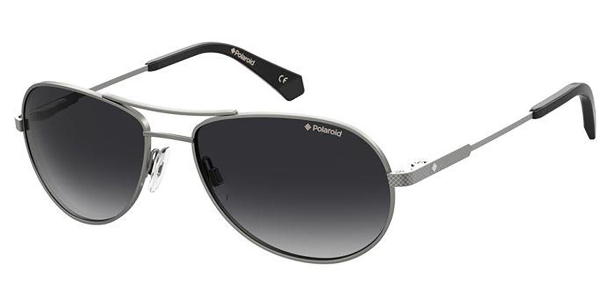 Photos - Sunglasses Polaroid PLD 2100/S/X R80/WJ Men's  Grey Size 56 