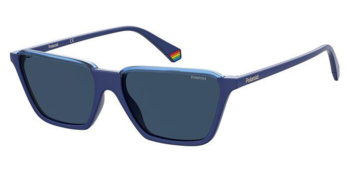Photos - Sunglasses Polaroid PLD 6126/S PJP/C3 Men's  Blue Size 56 