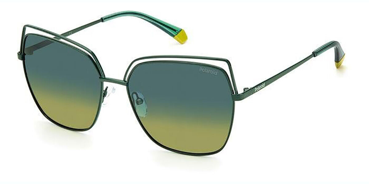 Photos - Sunglasses Polaroid PLD 4093/S 1ED/Z7 Women's  Green Size 59 