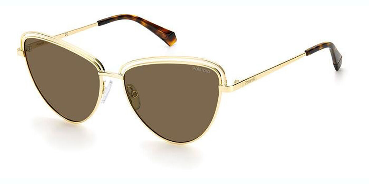 Photos - Sunglasses Polaroid PLD 4094/S J5G/SP Women’s  Gold Size 57 
