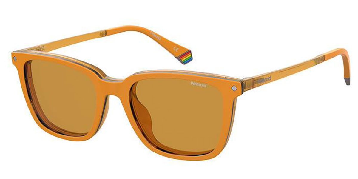 Polaroid Sunglasses PLD 6136/CS With Clip-On Polarized 40G/HE