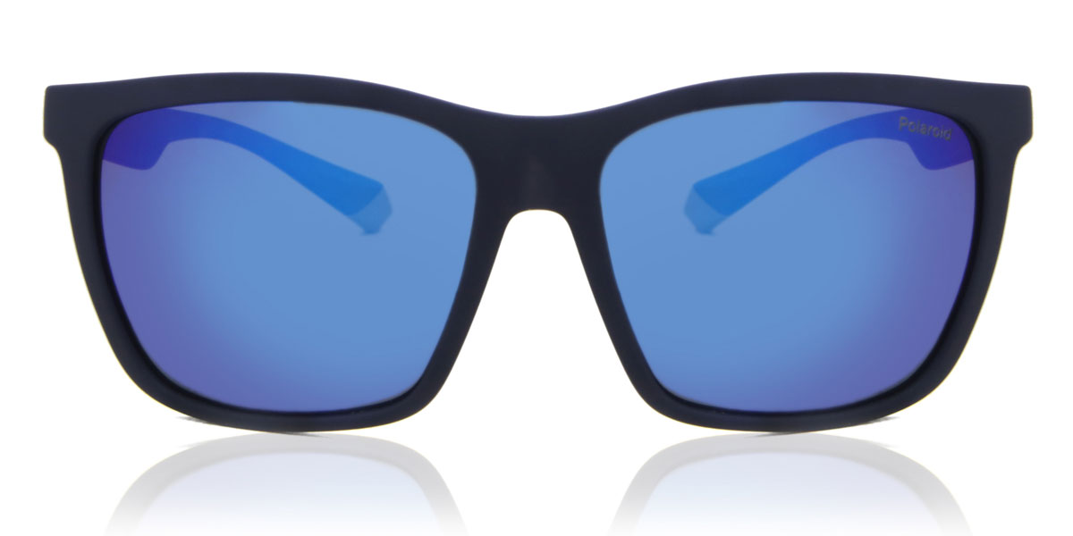 Photos - Sunglasses Polaroid PLD 2126/S XW0/5X Men's  Blue Size 58 