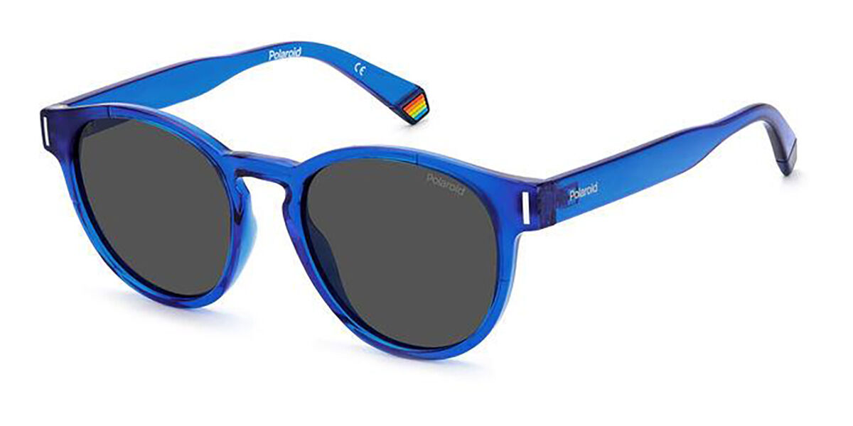 Photos - Sunglasses Polaroid PLD 6175/S PJP/C3 Men's  Blue Size 51 
