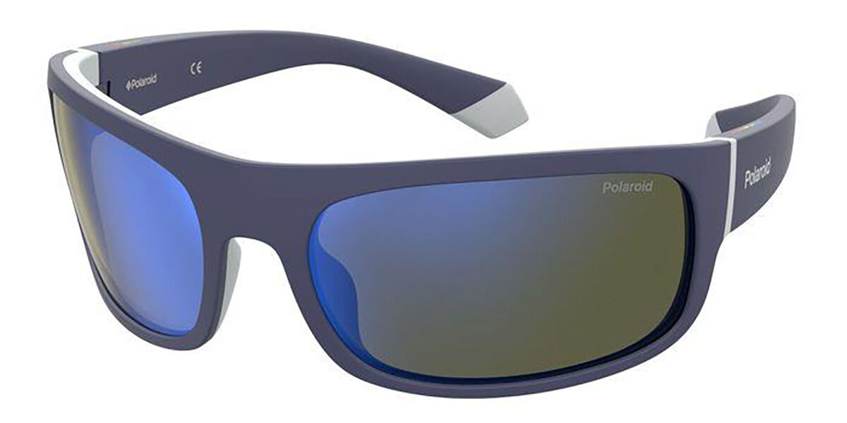 Photos - Sunglasses Polaroid PLD 2125/S XW0/5X Men's  Blue Size 66 