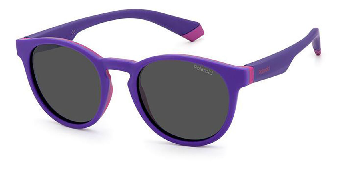 Photos - Sunglasses Polaroid PLD 8048/S Polarized Kids 848/M9 Kids'  Purple 