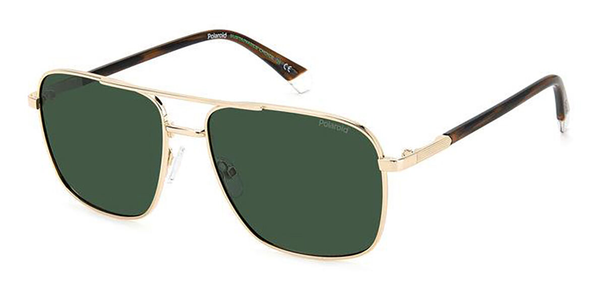 Polaroid PLD 4128/S/X J5G/UC Sunglasses in Gold | SmartBuyGlasses USA