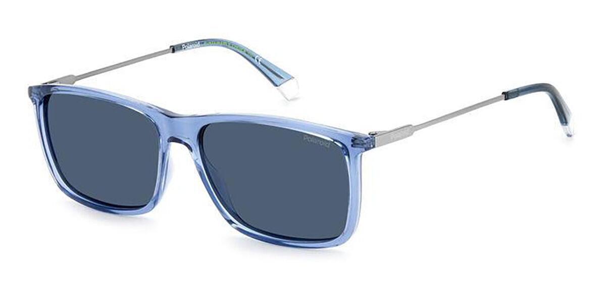 Photos - Sunglasses Polaroid PLD 4130/S/X PJP/C3 Men's  Blue Size 59 