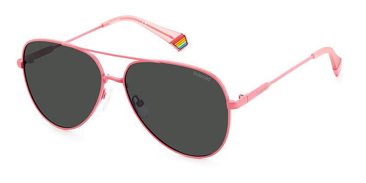 Photos - Sunglasses Polaroid PLD 6187/S 35J/M9 Men's  Pink Size 60 