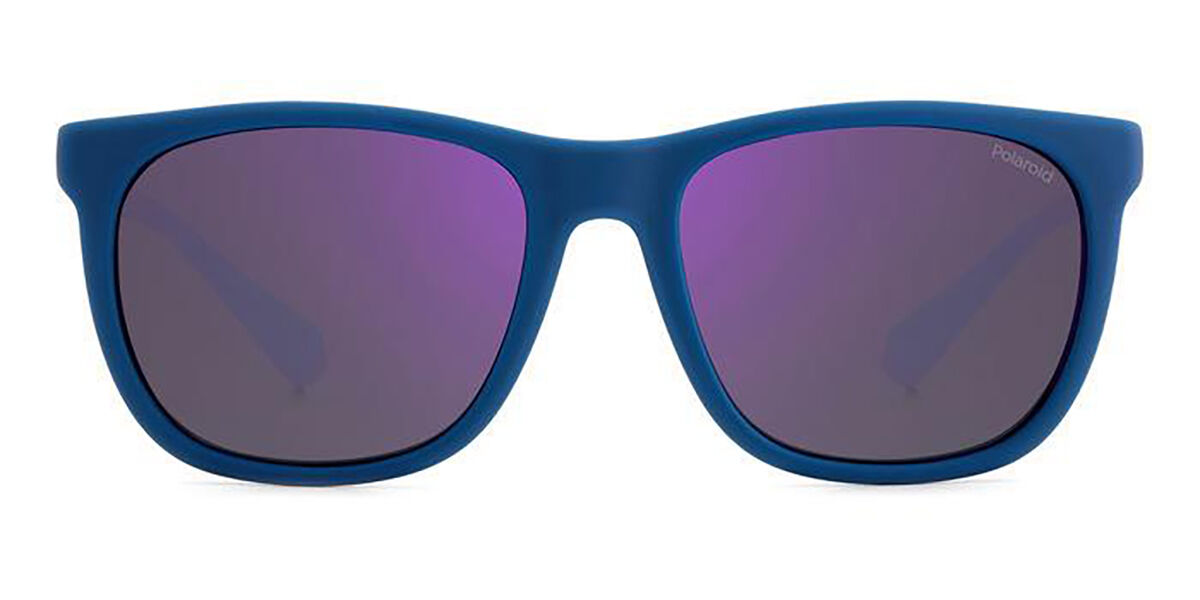 Photos - Sunglasses Polaroid PLD 2140/S Polarized 802/MF Men's  Blue Size 5 