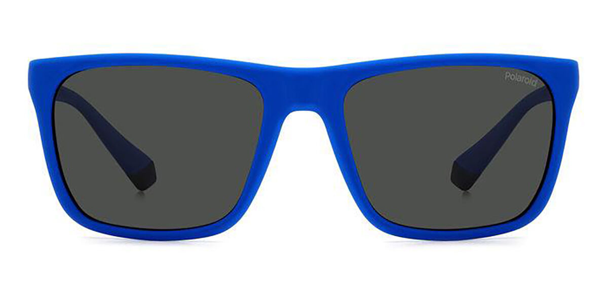 Photos - Sunglasses Polaroid PLD 2141/S Polarized DOF/M9 Men's  Blue Size 5 