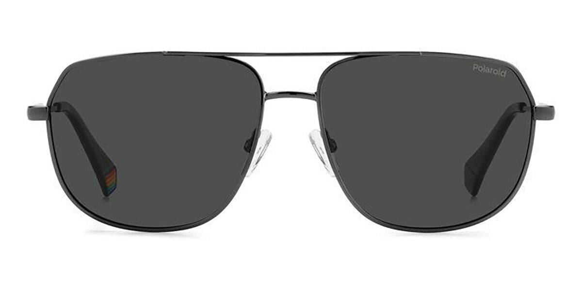 Photos - Sunglasses Polaroid PLD 6195/S/X Polarized KJ1/M9 Men's  Grey Size 