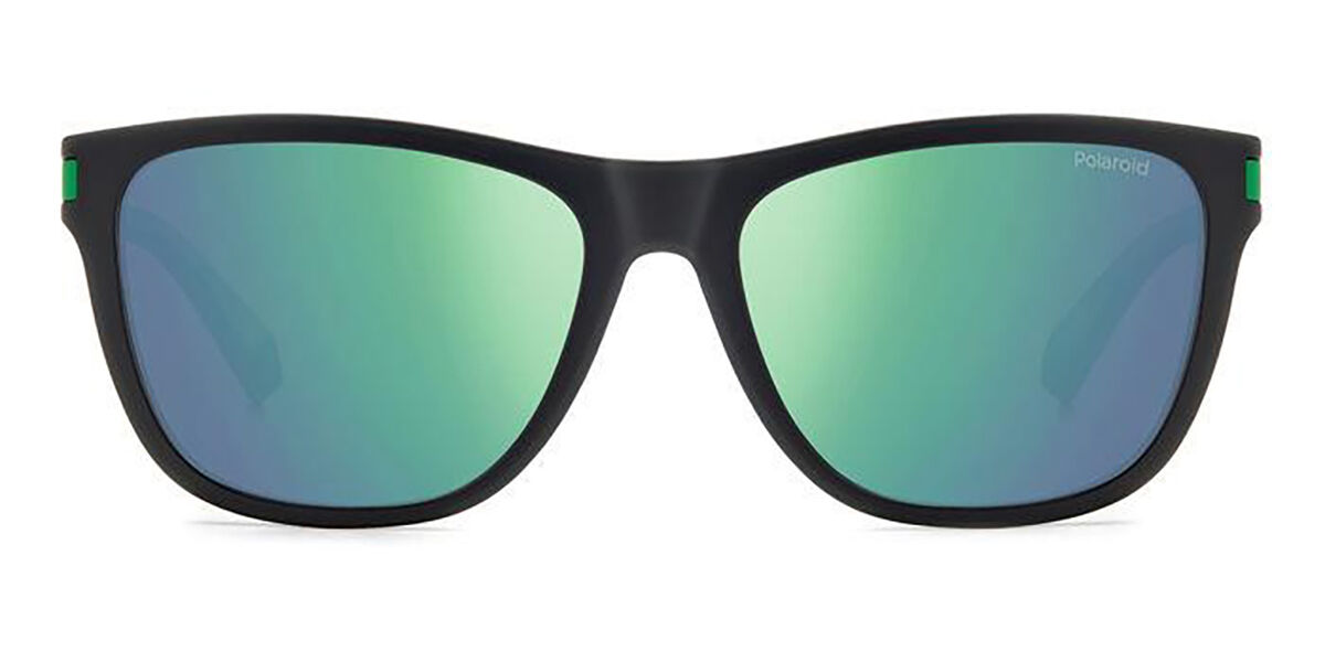 Polaroid PLD 2138/S Polarized 3OL/5Z Sunglasses Matte Black Green