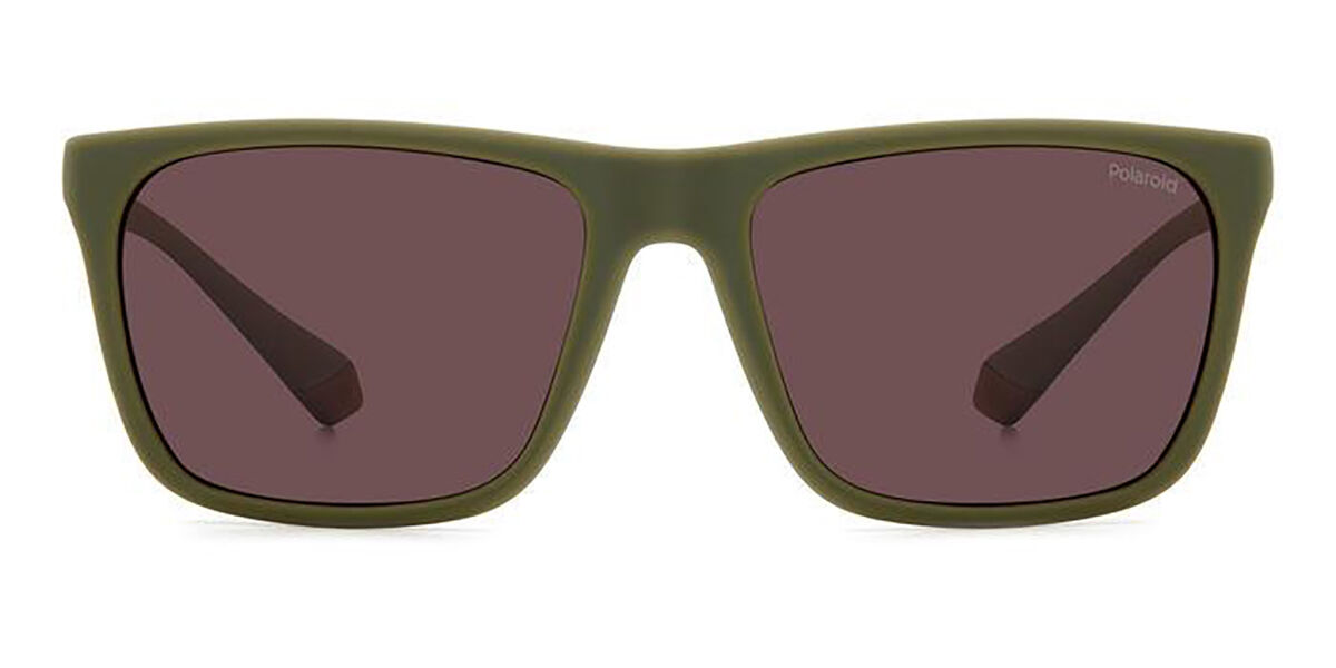 Photos - Sunglasses Polaroid PLD 2141/S Polarized 0L9/KL Men's  Green Size 