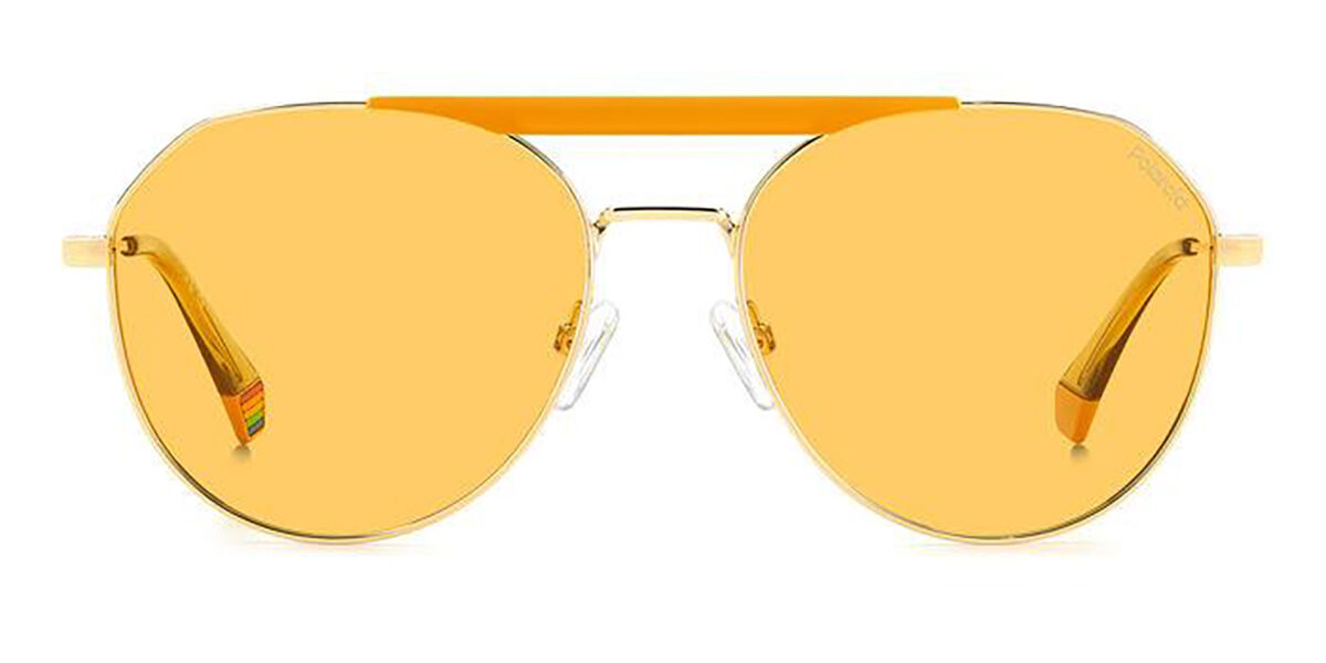 PLD 6211/S/X Sunglasses Gold Ochre | SmartBuyGlasses USA