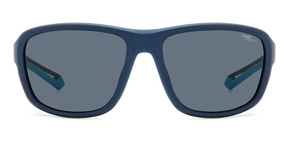 Photos - Sunglasses Polaroid PLD 7049/S Polarized ZX9/E3 Men's  Blue Size 6 