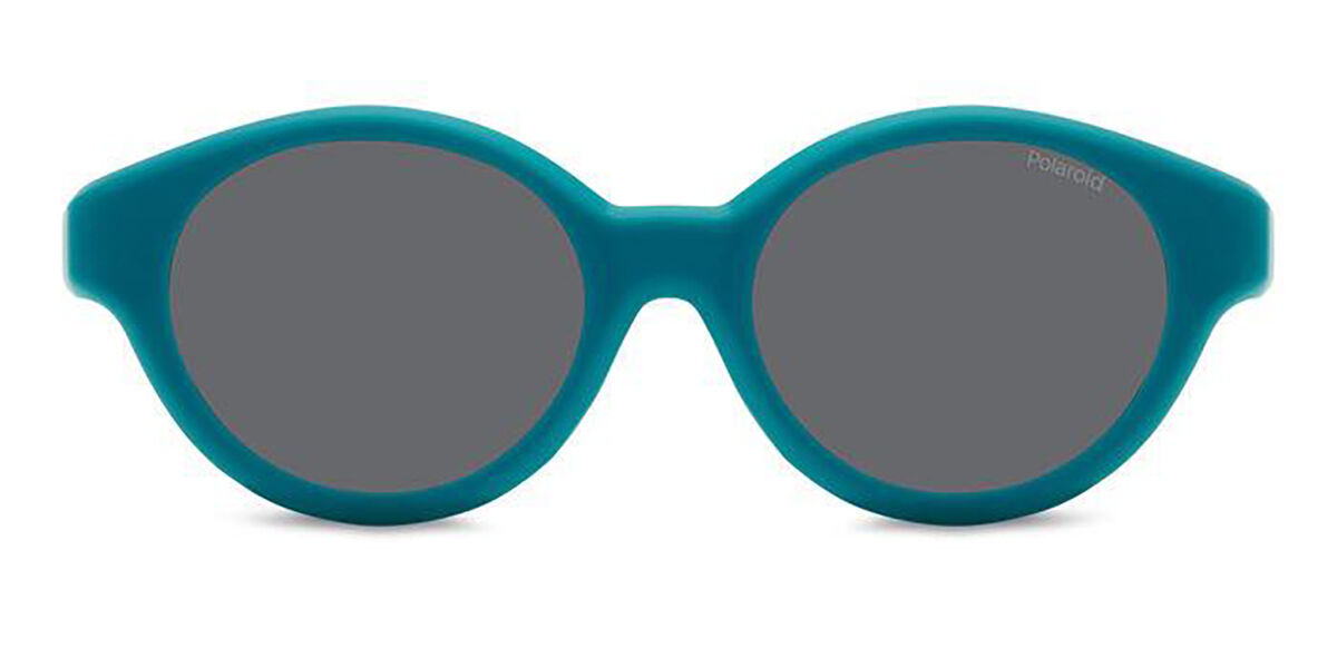 Lunettes De Soleil Polaroid Kids PLD 8054/CS Vert Orange - Taille 47/16/130 - Neuf Avec étiquettes