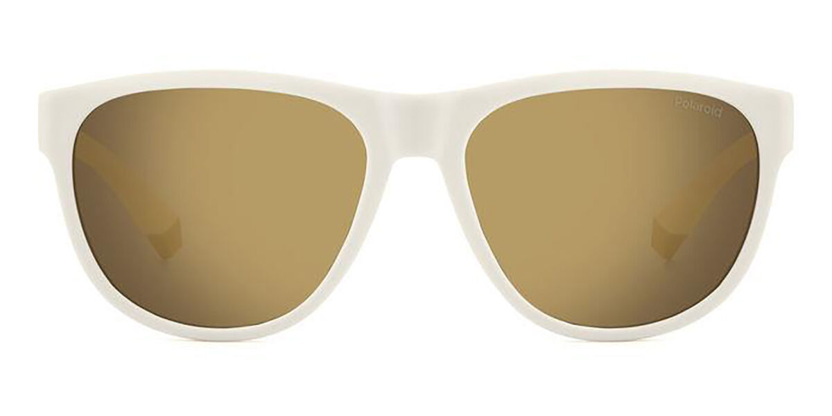 Photos - Sunglasses Polaroid PLD 2156/S Polarized 6HT/LM Men's  White Size 