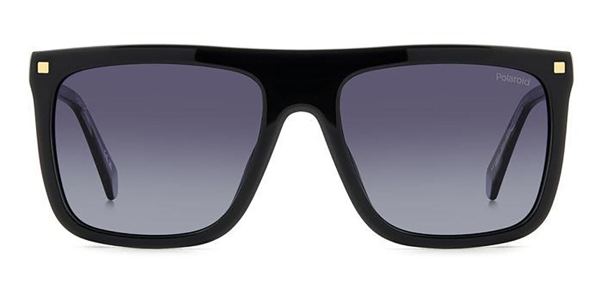 Photos - Sunglasses Polaroid PLD 4166/S/X Polarized 807/WJ Men's  Black Siz 